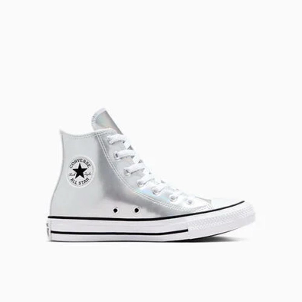 Converse Chuck Taylor All Star Metallic Hightop Sneakers Shoes Size 8 - Picture 11 of 17
